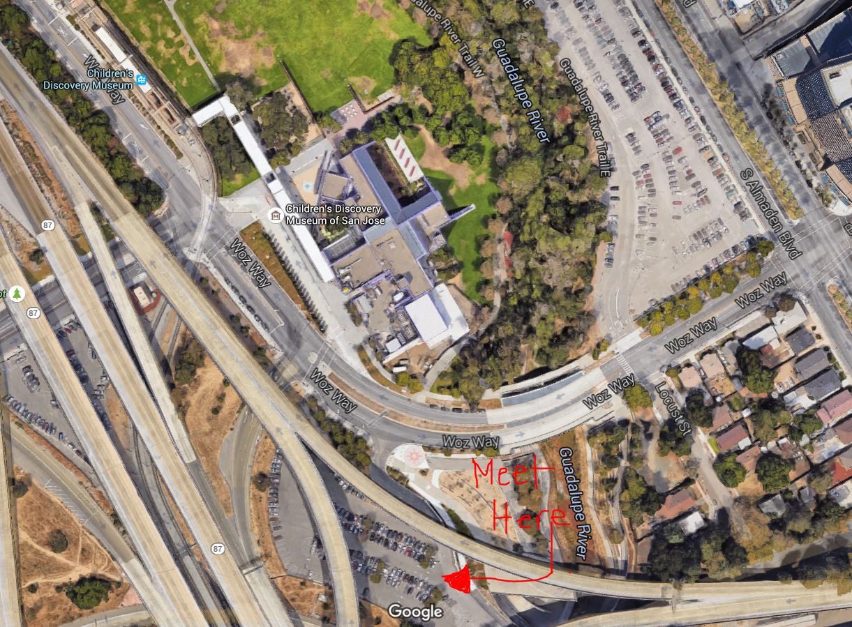 Image of Meeting Location Parking Lot near Children&#39;s Discovery Museum